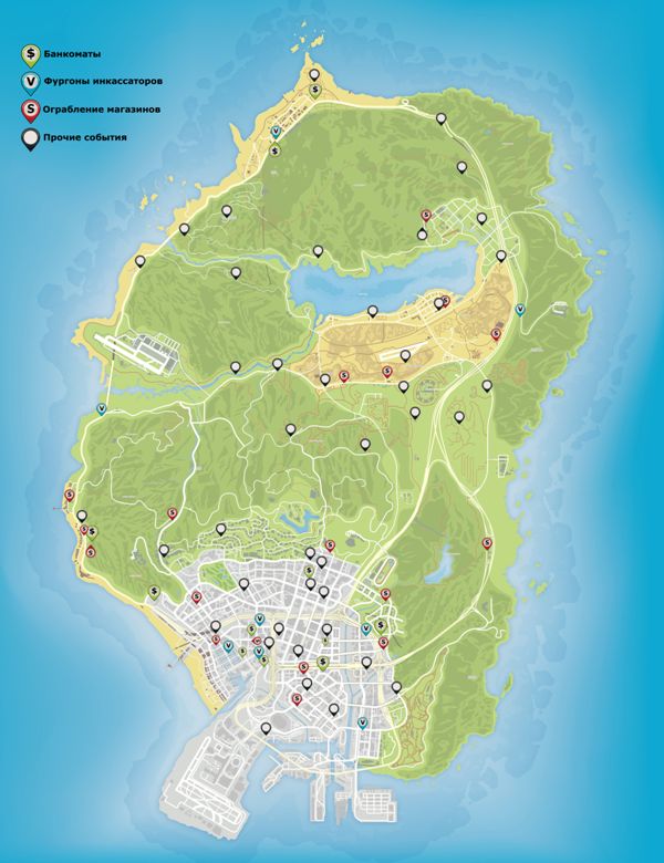 5 gta 5 map